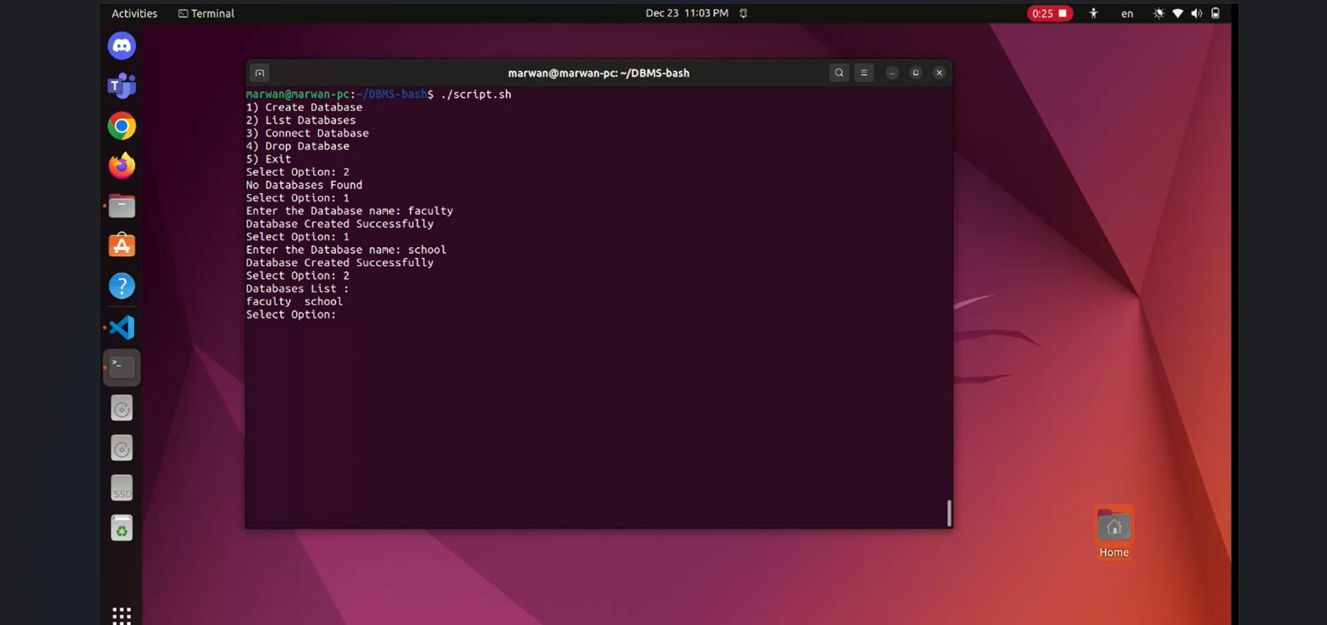 Database Mangement System
